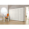 Armoire à porte battante avec 1 porte, alu blanc