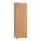 Armoire à porte battante avec 1 porte, coloris hêtre