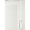 Armoire à portes battantes, 2 portes, surface acoustique, 800 x 1930 mm, 5 HC, blanc