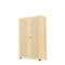Armoire à portes battantes, 2 portes, surface acoustique, 800 x 1930 mm, 5 HC, coloris érable