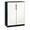 Armoire à portes battantes ASISTO C 3000, 3 hauteurs de classeurs, l. 1000 mm, anthracite/blanc