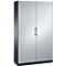Armoire à portes battantes ASISTO C 3000, 5 hauteurs de classeur, l. 1200 mm, anthracite/argent alu