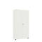 Armoire à portes battantes, l. 80 cm, 5 HC, blanc
