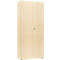 Armoire à portes battantes, l. 80 cm, 5 HC, érable