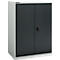Armoire à portes battantes Schäfer Shop Select MS-i 12408, tôle d'acier, L 800 x P 400 x H 1215 mm, 3 HC, gris clair/gris anthracite, jusqu'à 150 kg 