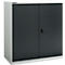 Armoire à portes battantes Schäfer Shop Select MS-i 12409, tôle d'acier, L 950 x P 400 x H 1215 mm, 3 HC, gris clair/gris anthracite, jusqu'à 150 kg 