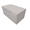 Armoire à portes battantes SOLUS PLAY, 1 HC, avec poignée, l. 800 x P 440 x H 374 mm, gris céramique