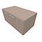Armoire à portes battantes SOLUS PLAY, 1 HC, avec poignée, l. 800 x P 440 x H 374 mm, gris pierre