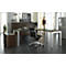 Armoire à portes battantes SOLUS PLAY, 3 HC, poignée sur le dessous, l. 800 x P 440 x H 1122 mm, chêne de tourbière
