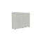 Armoire à portes coulis. 3 HC, l. 135, acous., argent