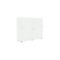 Armoire à portes coulis. 3 HC, l. 135, blanc
