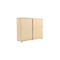 Armoire à portes coulis. 3 HC, l. 135, érable