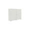 Armoire à portes coulis. 3 HC, l. 135, gris clair