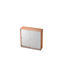 Armoire à portes coulissantes, 3 HC, l. 1200 x P 400 mm, coloris noyer