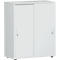 Armoire à portes coulissantes Alicante, 3 hauteurs de classeurs, l. 800 x P 400 x H 1104 mm, gris clair