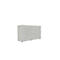 Armoire à portes coulissantes, surface acoustique, l. 1200 mm, 2 HC, argent