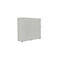 Armoire à portes coulissantes, surface acoustique, l. 1200 mm, 3 HC, argent