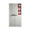 Armoire à portes coulissantes, surface acoustique, l. 1200 mm, 6 HC, argent