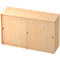 Armoire à portes coulissantes TOPAS LINE, 2 HC, érable/érable
