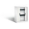 Armoire à rideau C+P Omnispace, H1030B800T420 mm, blanc