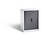 Armoire à rideau C+P Omnispace, H1030B800T420 mm, gris clair/gris noir