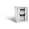 Armoire à rideau C+P Omnispace, H1030B800T420 mm, gris clair