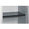 Armoire à rideau C+P Omnispace, H1980B600T420 mm, gris clair/gris noir