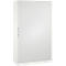Armoire à rideau coulissant ASISTO C 3000, 5 hauteurs de classeur, avec rideau coulissant acoustique, 1200 mm de large, blanc/blanc