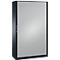 Armoire à rideau coulissant ASISTO C 3000, 5 hauteurs de classeur, l. 1200 mm, anthracite/argent alu