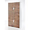 Armoire à rideau coulissant, rideau chêne vintage hauteur 2040 mm