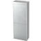 Armoire à rideau TOPAS LINE, verticale, 6 hauteurs de classeurs, gris clair