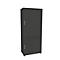 Armoire à rideaux, en 2 parties, 5 HC, l. 800 x P 450 x H 1930 mm, graphite