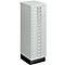 Armoire à tiroirs A4, avec 15 tiroirs, 940 mm de hauteur, gris clair