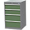 Armoire à tiroirs Bedrunka+Hirth, 4 tiroirs, verrouillable, jusqu'à 1200 kg, L 530 x P 500 x H 819 mm, tôle d'acier