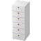 Armoire à tiroirs TOPAS LINE, 3 HC, L 400 mm, blanc/blanc