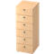 Armoire à tiroirs TOPAS LINE, 3 HC, L 400 mm, décor érable/décor érable