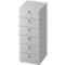 Armoire à tiroirs TOPAS LINE, 3 HC, L 400 mm, gris clair/gris clair