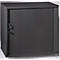 Armoire d'appoint, rideau coulissant transversal, ouverture à gauche, graphite