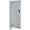 Armoire de bureau, 3OH, verrouillable, avec portes en applique, L 800 mm, alu blanc