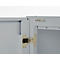 Armoire de bureau, 3OH, verrouillable, avec portes en applique, L 800 mm, alu blanc