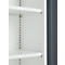 Armoire de bureau, 3OH, verrouillable, avec portes en applique, L 800 mm, gris basalte/blanc trafic