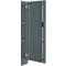 Armoire de bureau, 3OH, verrouillable, avec portes en applique, L 800 mm, gris basalte