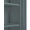 Armoire de bureau, 3OH, verrouillable, avec portes en applique, L 800 mm, gris basalte