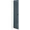 Armoire de bureau, 3OH, verrouillable, avec portes en applique, L 950 mm, gris basalte/blanc trafic