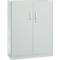 Armoire de bureau, 3OH, verrouillable, avec portes en applique, L 950 mm, gris clair