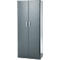 Armoire de bureau, 5 HC, verrouillable, avec portes en applique, L 800 mm, gris basalte