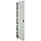 Armoire de bureau, 5 HC, verrouillable, avec portes en applique, L 800 mm, gris clair