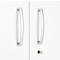Armoire de bureau, 5 HC, verrouillable, avec portes en applique, L 950 mm, blanc trafic