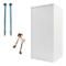 Armoire de bureau en acier Rottner Office 1 Premium serrure à double panneton