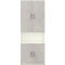 Armoire de bureau TEMPIO, en bois, 4 portes, 2 tiroirs, 6 OH, L 800 x P 340 x H 2130 mm, blanc/béton